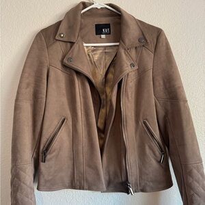 Kut from the Kloth Women's Brown Leather Jacket